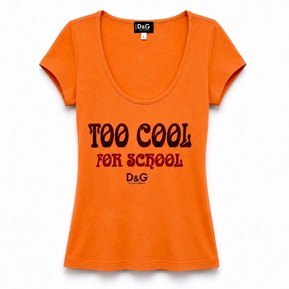 Dolce & Gabbana Vintage "Top Cool For School" Top